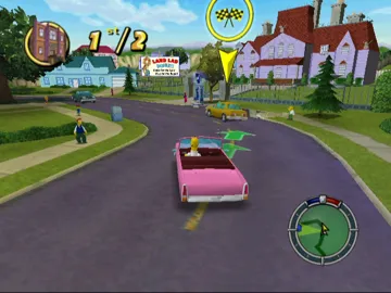 Simpsons, The - Hit & Run screen shot game playing